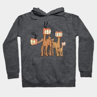 Teeth Deer Herd Hoodie